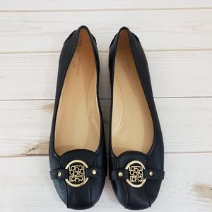 Liz Claiborne Iris Black Flats